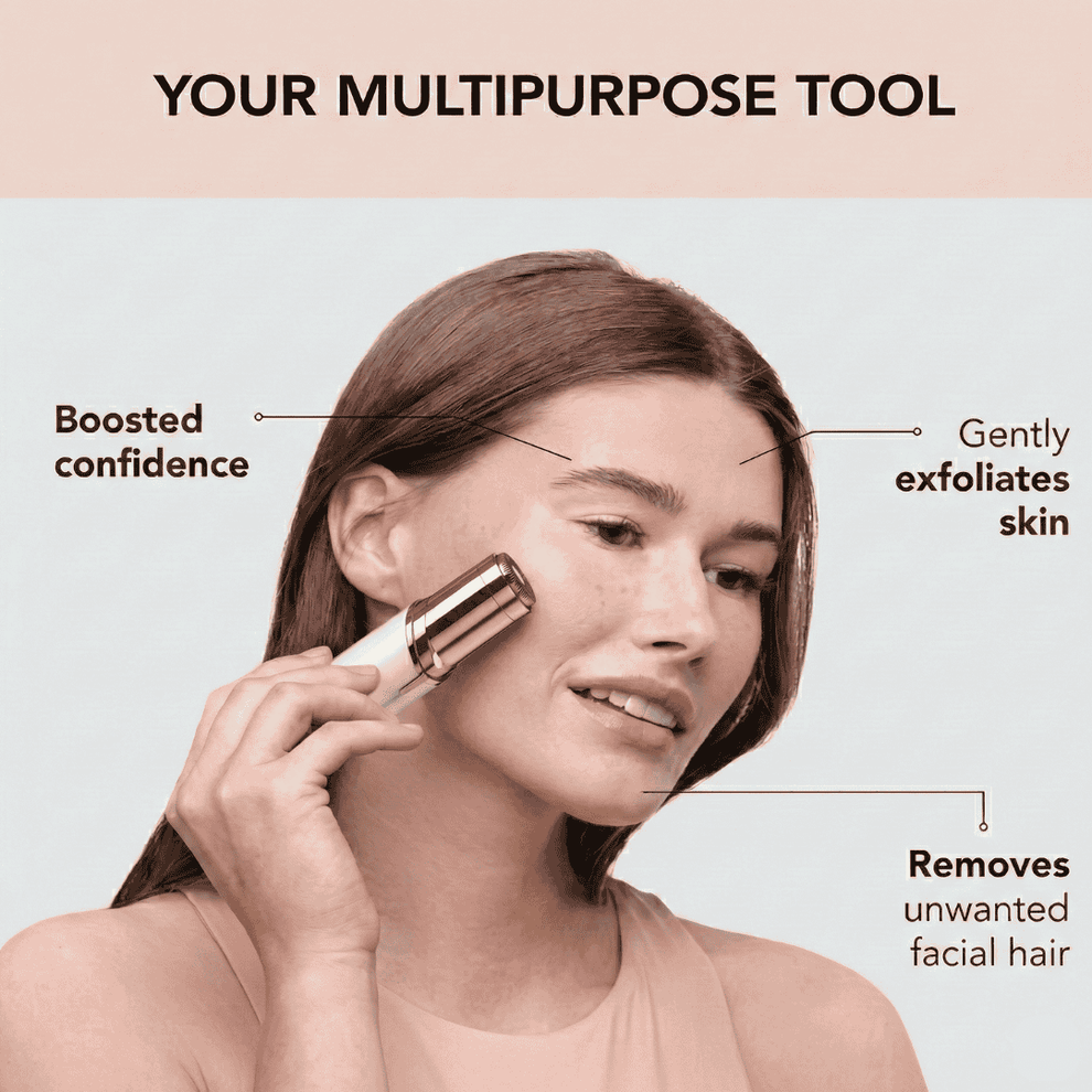 Silkglow™ Electric Facial Hair Remover