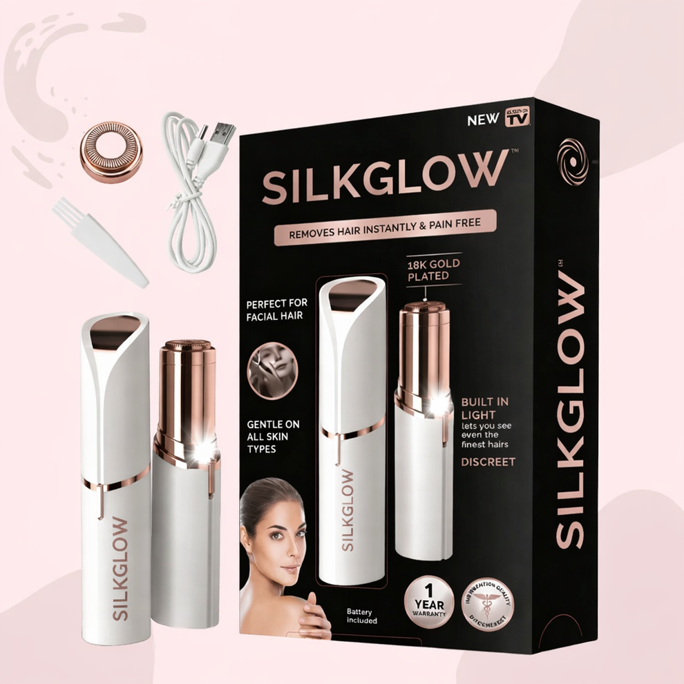 Silkglow™ Electric Facial Hair Remover