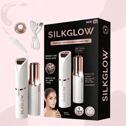 Silkglow™ Electric Facial Hair Remover