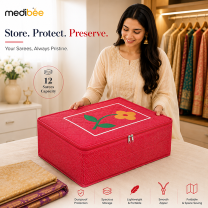 FlapLoom™ -  12 Flap Saree Album Bag