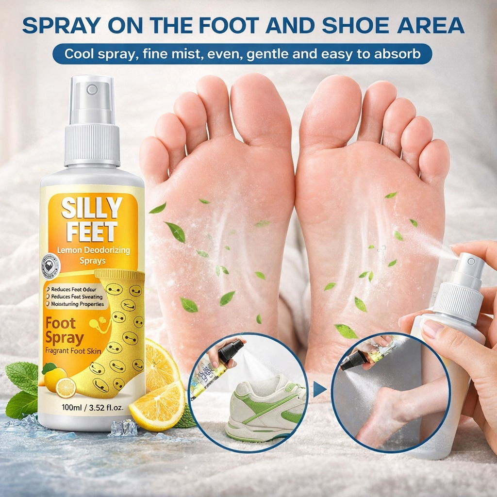 Silly Feet Foot Spray (Buy 1 Get 1 Free)