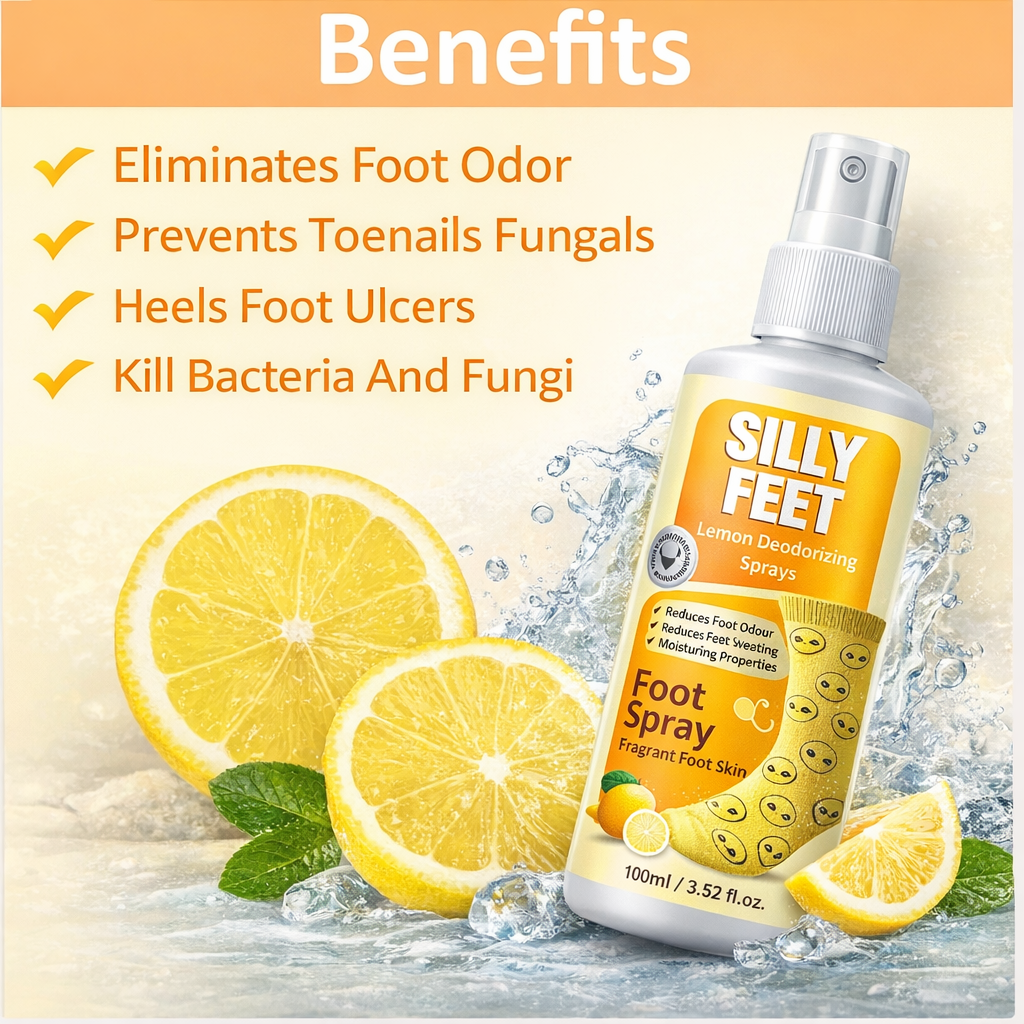 Silly Feet Foot Spray (Buy 1 Get 1 Free)